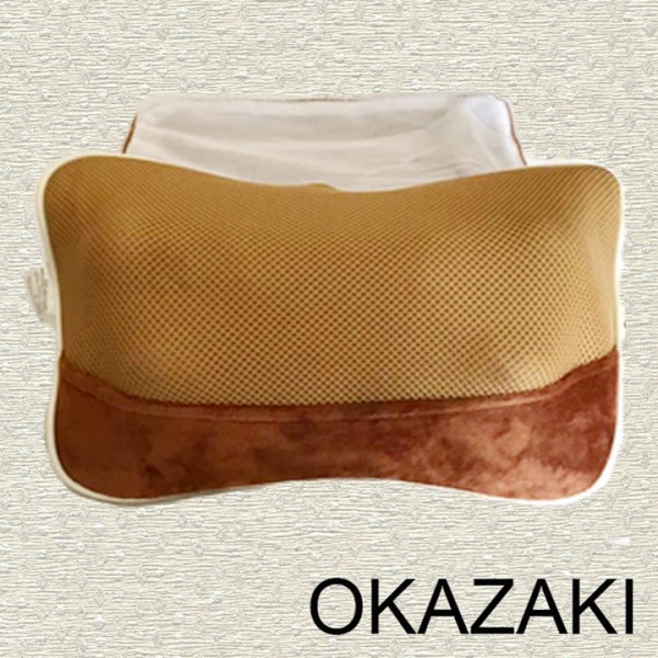 Gối massage hồng ngoại OKAZAKI OK-168 (Japan)