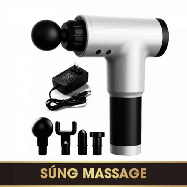 Hình ảnh nổi bật của Súng massage cầm tay Massage GUN (Pin Sạc)